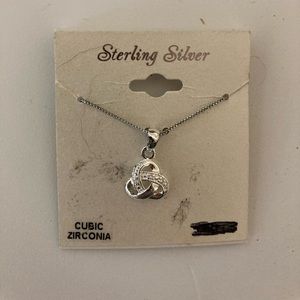 NWT Sterling Silver Necklace